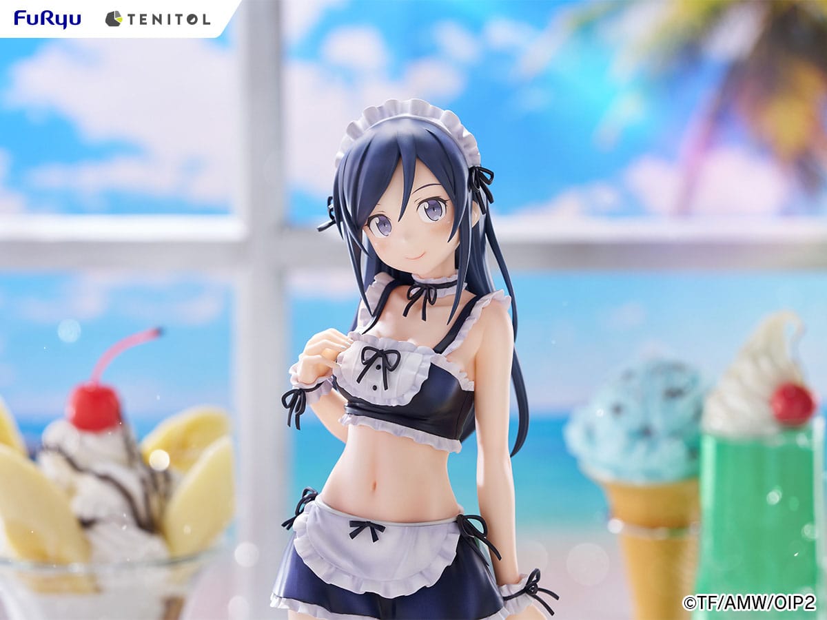 Oreimo - Aragaki Ayase - Swimsuit Maid Tenitol Tall figure (Furyu)