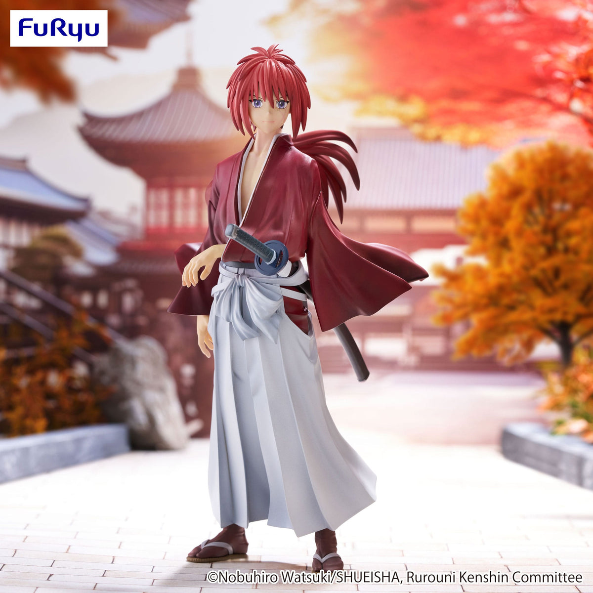 Rurouni Kenshin: Meiji Kenkaku Romantan - Kenshin Himura - Trio -Try -IT figure (Furyu)