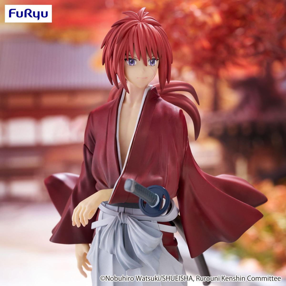 Rurouni Kenshin: Meiji Kenkaku Romantan - Kenshin Himura - Trio -Try -IT figure (Furyu)