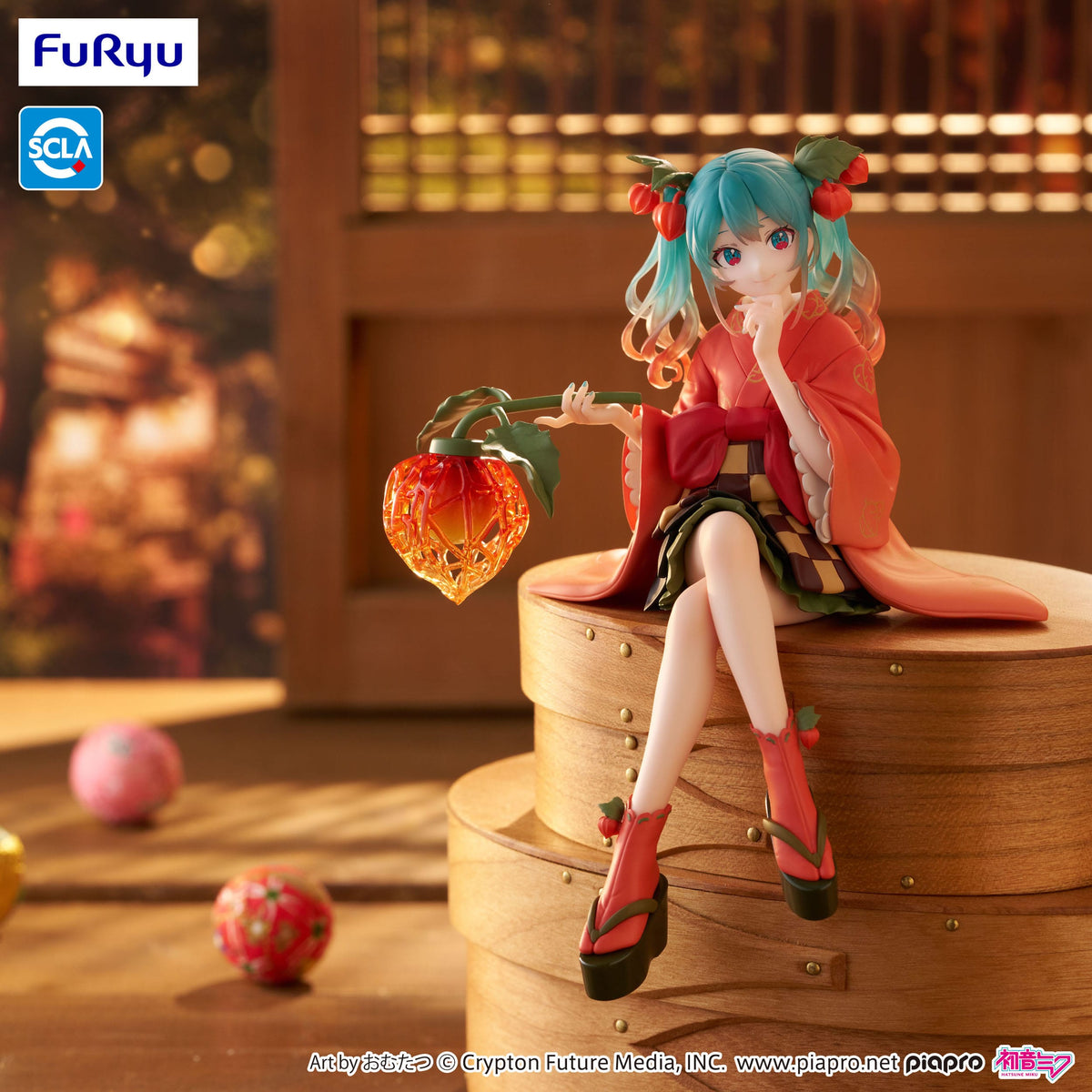 Hatsune Miku - Flower Fairy Winter Cherry - Noodle Stopper Figur (Furyu)