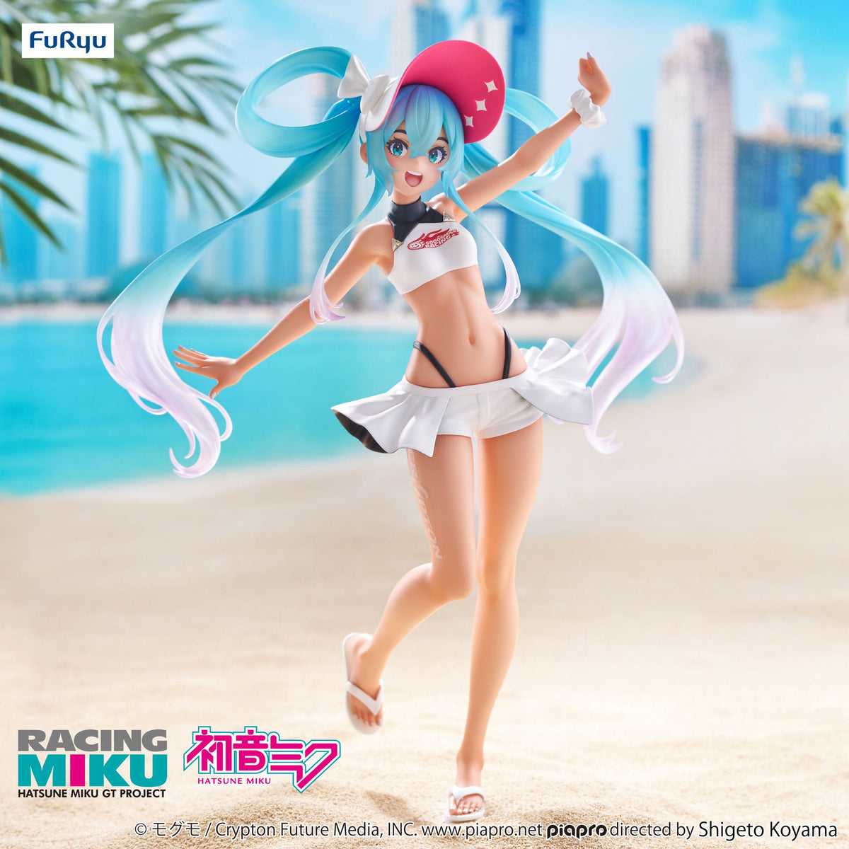 Hatsune Miku - GT Project Racing Miku 2024 - Summer Holiday Trio-Try-iT Figur (Furyu)