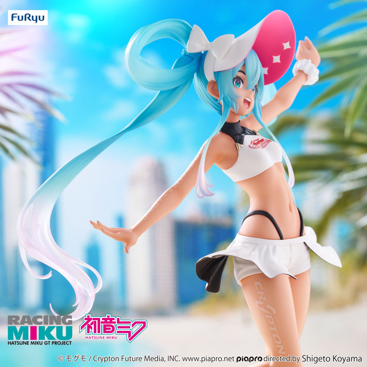 Hatsune Miku - GT Project Racing Miku 2024 - Summer Holiday Trio-Try-iT Figur (Furyu)