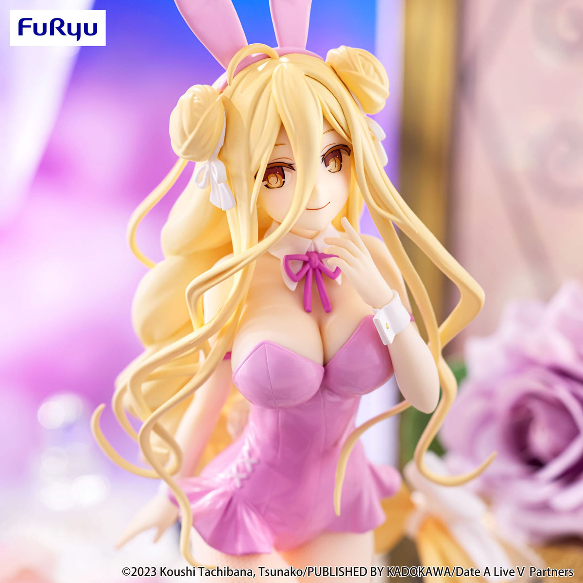 Date A Live V - Mukuro Hoshimiya - Pink Color BiCute Bunnies Figur (Furyu)