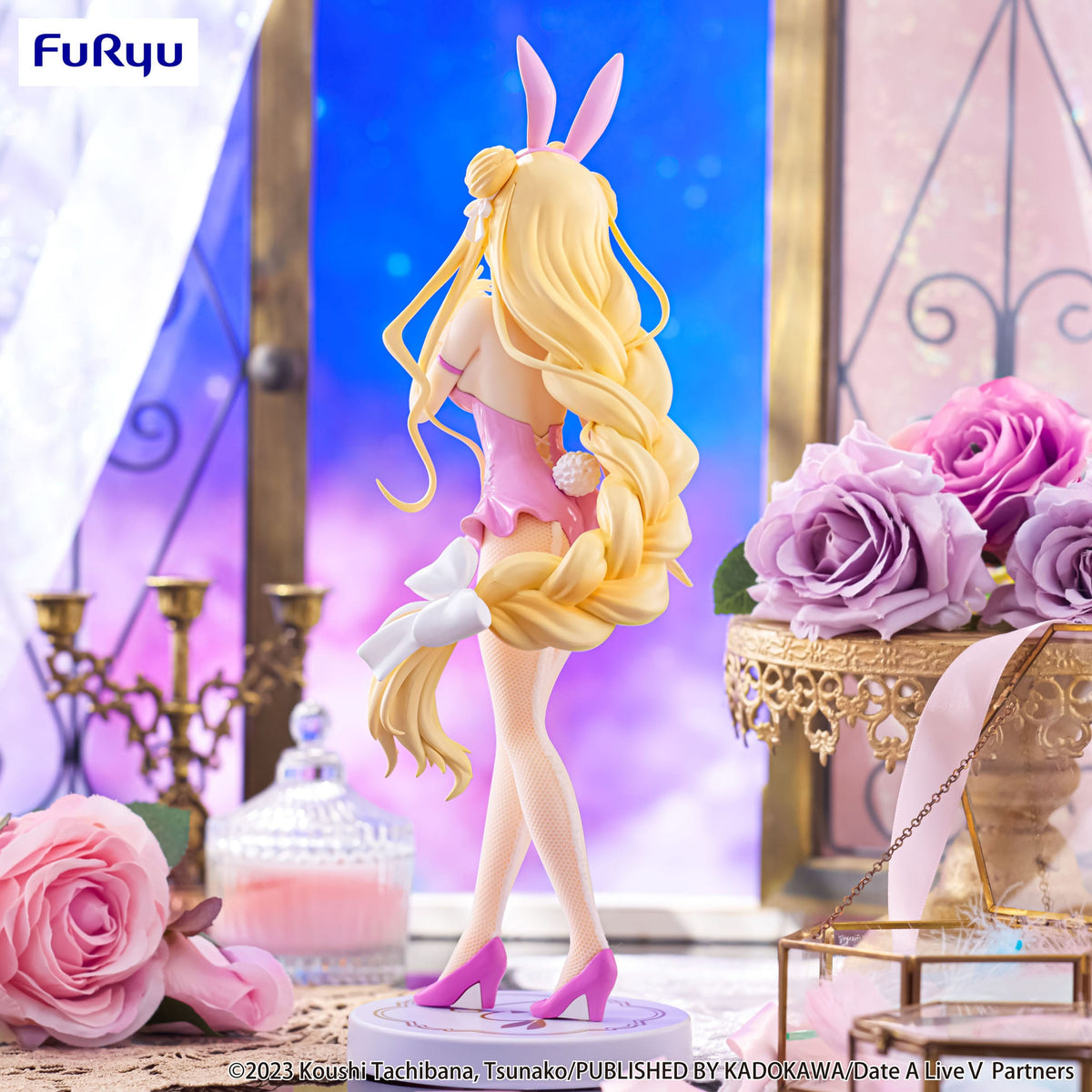 Date A Live V - Mukuro Hoshimiya - Pink Color BiCute Bunnies Figur (Furyu)