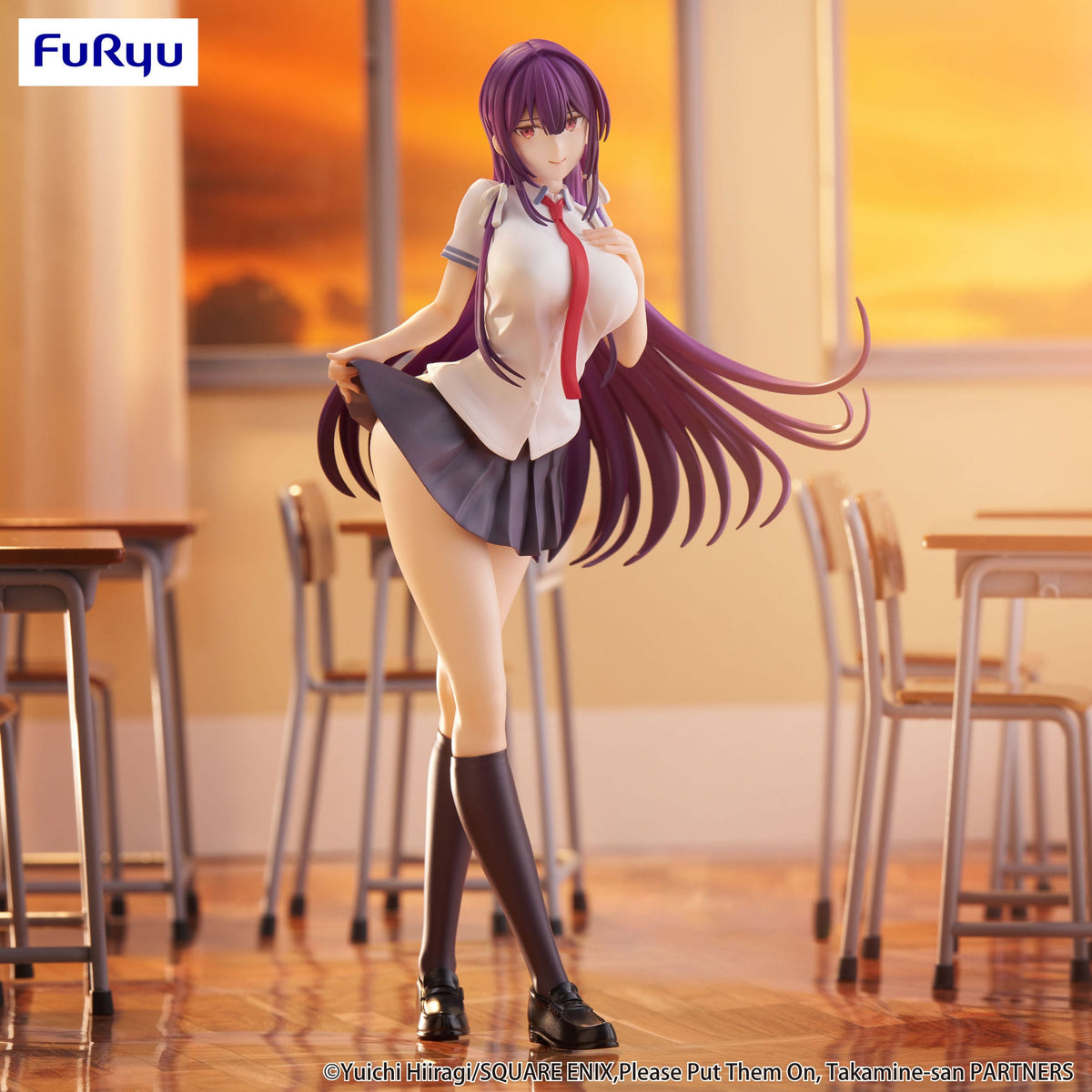 Please put them on, Takamine-San-Tames Takamine-Trio-Try-IT figure (Furyu)