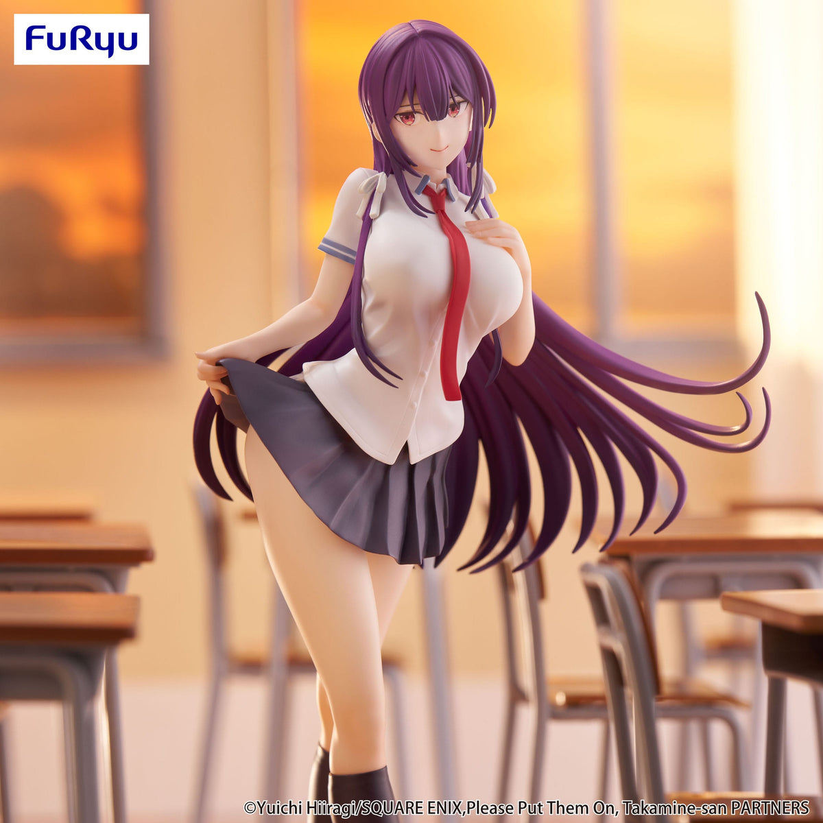 Please put them on, Takamine-San-Tames Takamine-Trio-Try-IT figure (Furyu)