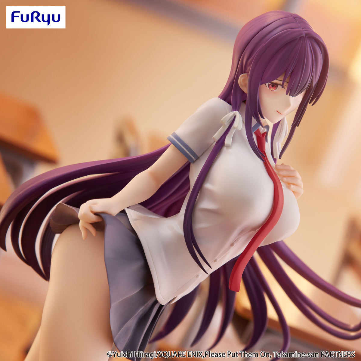 Please put them on, Takamine-San-Tames Takamine-Trio-Try-IT figure (Furyu)