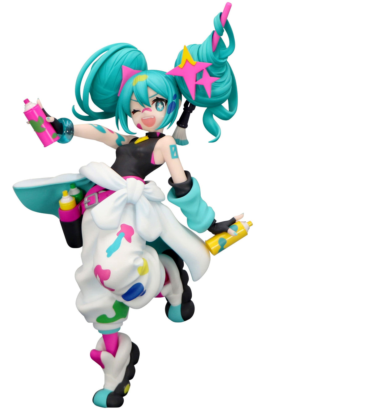 Hatsune Miku - Paint Girl - Trio-Try-iT Figur (Furyu)