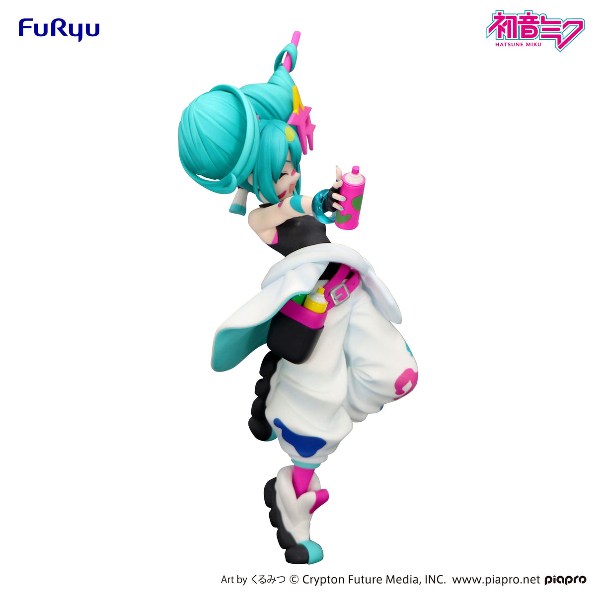 Hatsune Miku - Paint Girl - Trio-Try-iT Figur (Furyu)