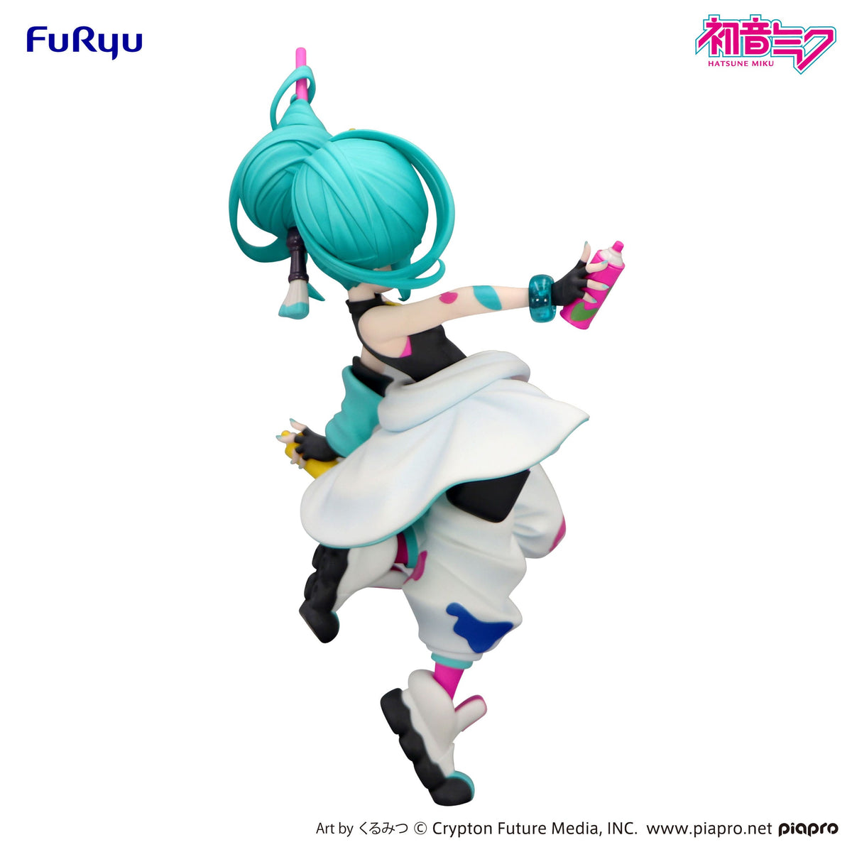Hatsune Miku - Paint Girl - Trio-Try-iT Figur (Furyu)