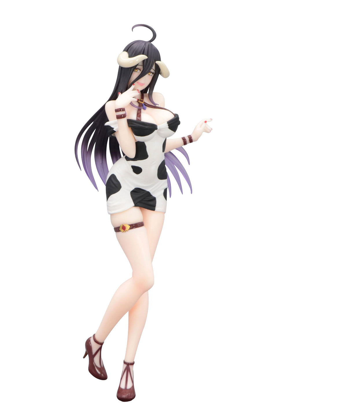 Overlord - Albedo - Mini Dress Cow Pattern Trio -Try -IT figure (Furyu)