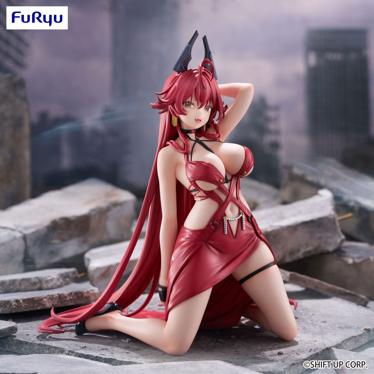 Goddess of Victory: Nikke - Red Hood - Nonsense Red Noodle Stopper figure (Furyu)