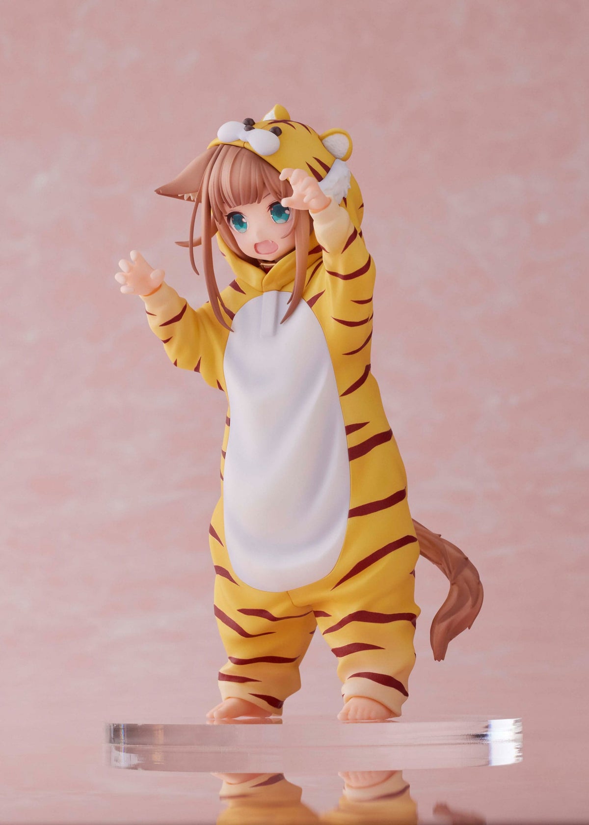 My cat is a Kawaii Girl - Kinako - Tora/Tiger Ver. Palette dress-up collection figure (Golden Head)