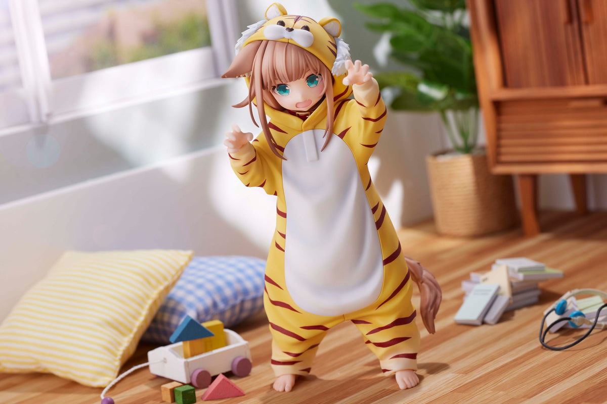 My cat is a Kawaii Girl - Kinako - Tora/Tiger Ver. Palette dress-up collection figure (Golden Head)