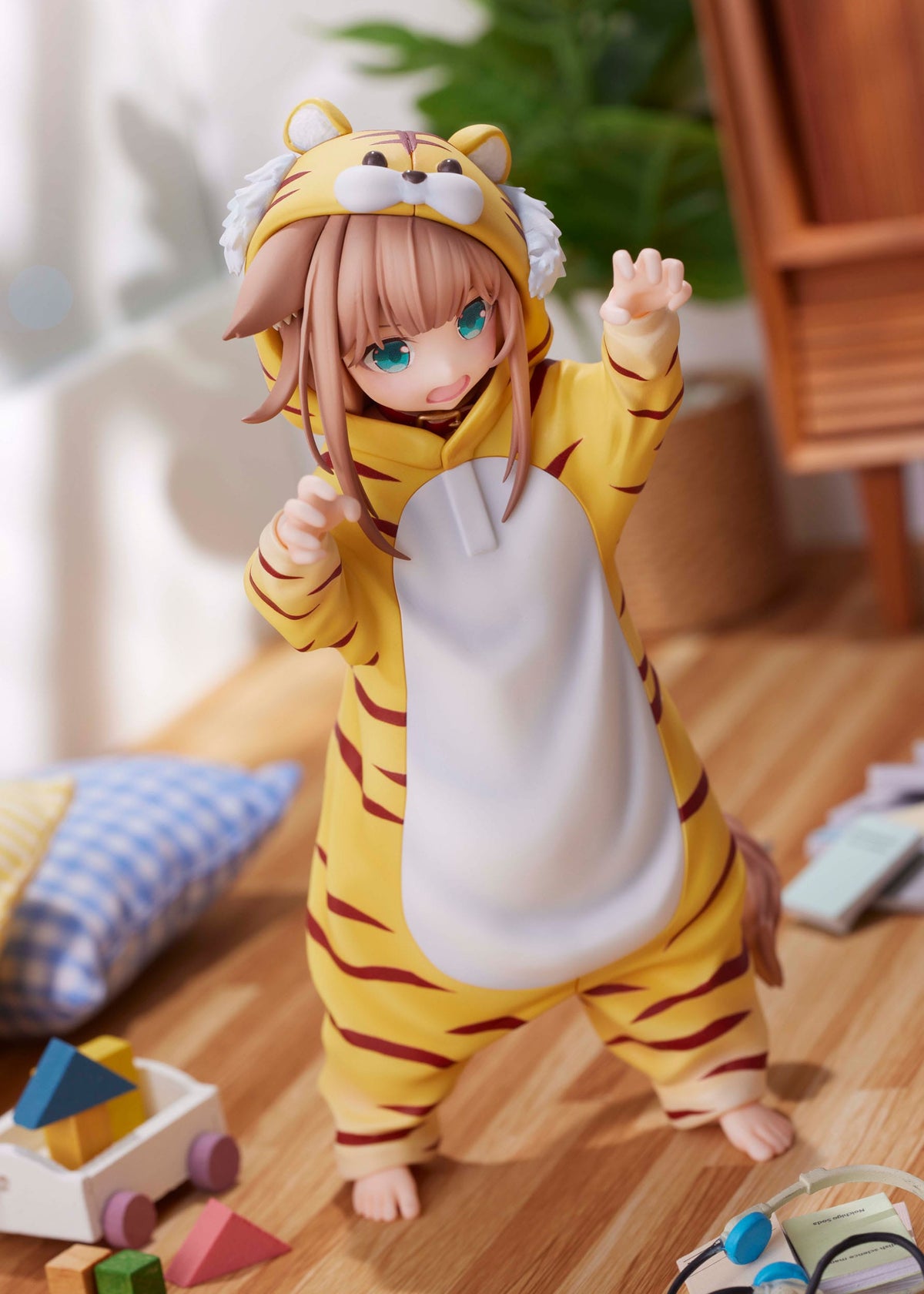 My cat is a Kawaii Girl - Kinako - Tora/Tiger Ver. Palette dress-up collection figure (Golden Head)