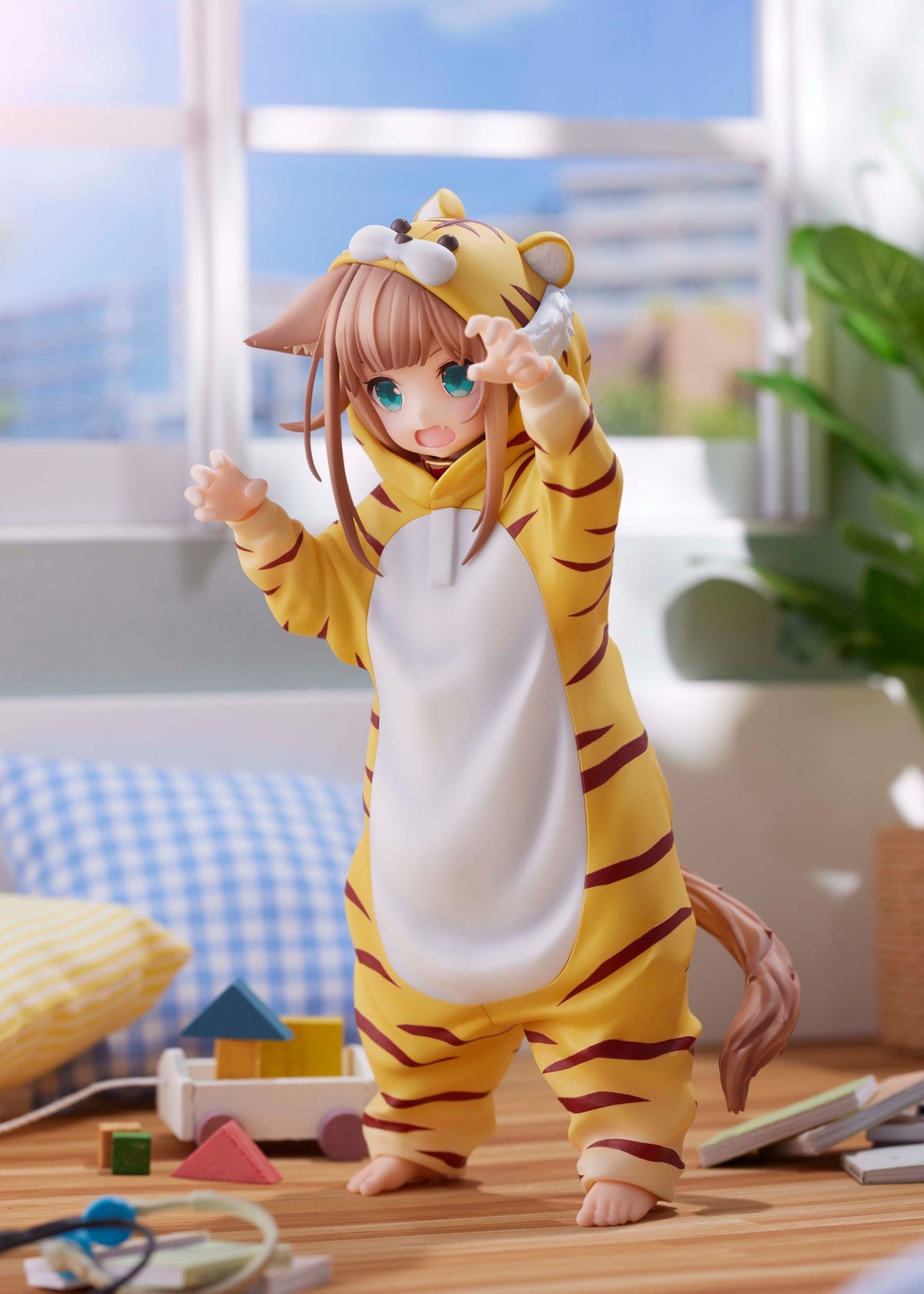 My cat is a Kawaii Girl - Kinako - Tora/Tiger Ver. Palette dress-up collection figure (Golden Head)