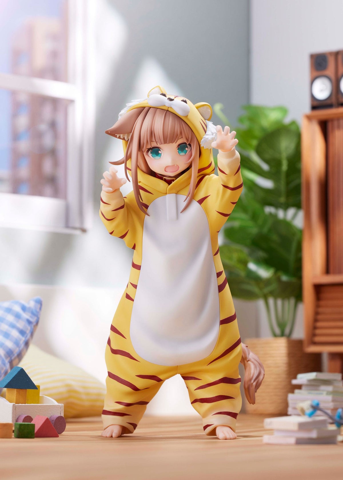 My cat is a Kawaii Girl - Kinako - Tora/Tiger Ver. Palette dress-up collection figure (Golden Head)