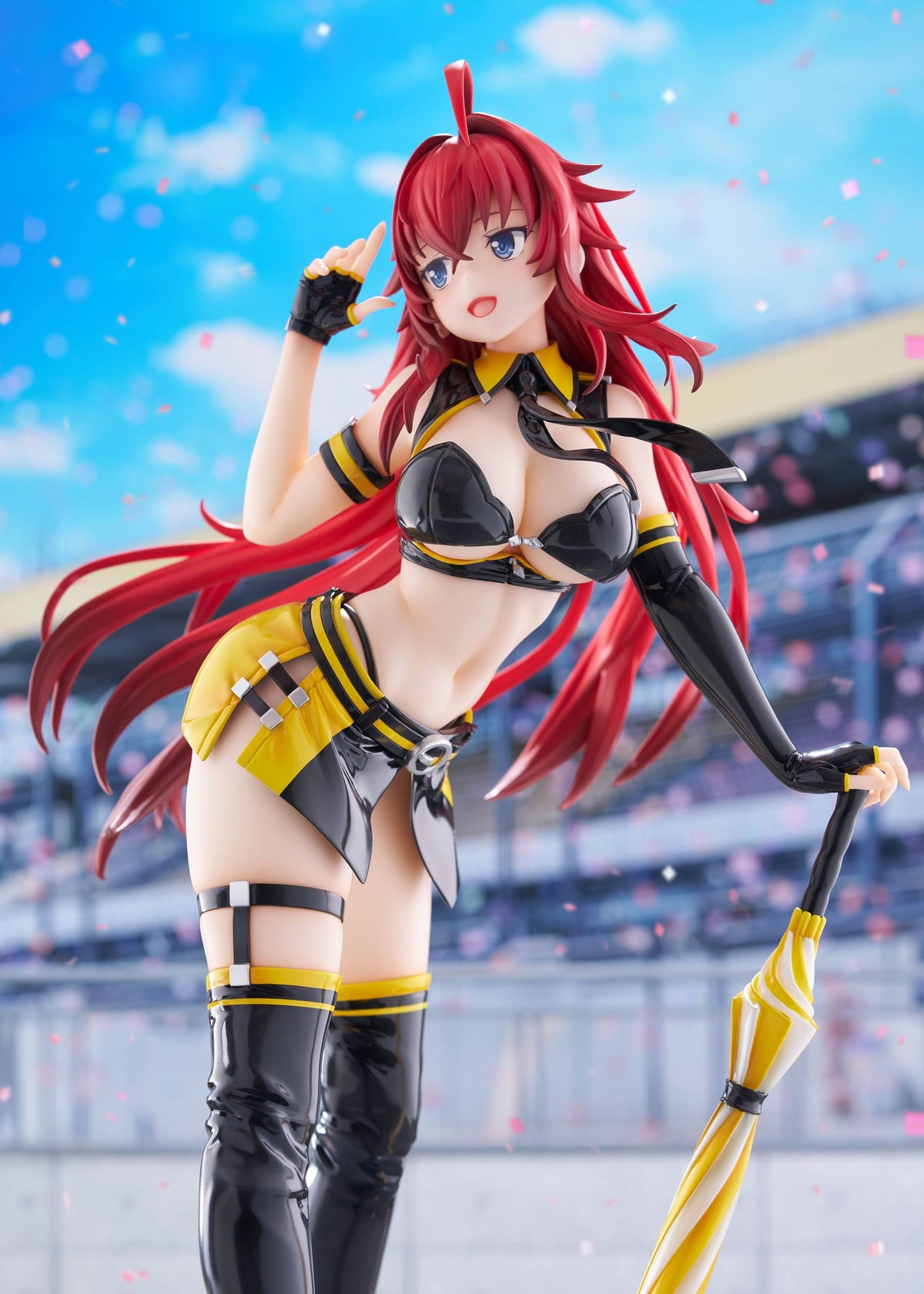 Highschool DXD Hero - Rias Gremory - Race Queen - Amiami Limited Edition figure 1/3.5 (Golden Head)