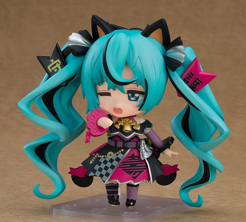 Hatsune Miku - Black Maneki Miku - Nendoroid Figur (Good Smile Company)