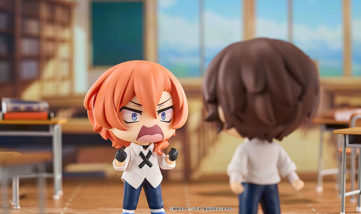 Bungo Stray Dogs Wan! - Osamu Dazai & Chuya Nakahara- Fourteen-Year-Old Chibi figures (Good smile company)