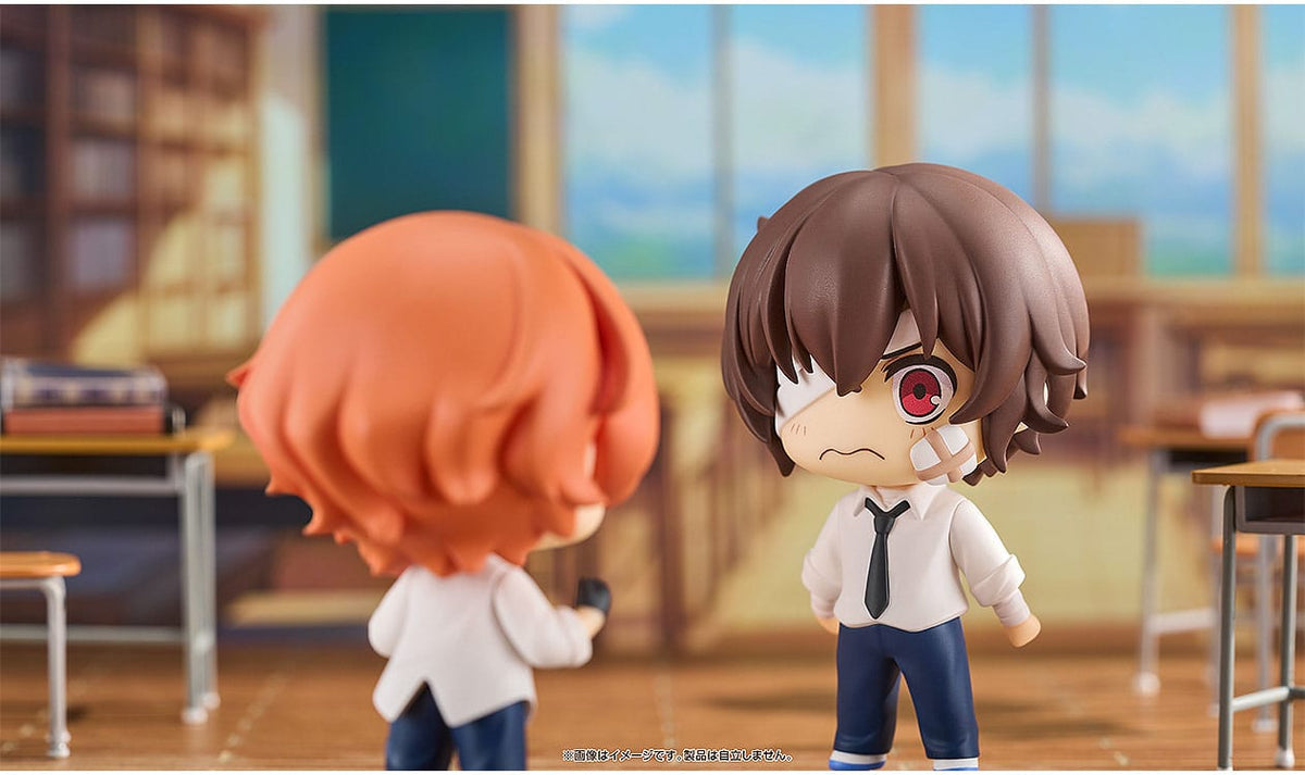 Bungo Stray Dogs Wan! - Osamu Dazai & Chuya Nakahara- Fourteen-Year-Old Chibi figures (Good smile company)