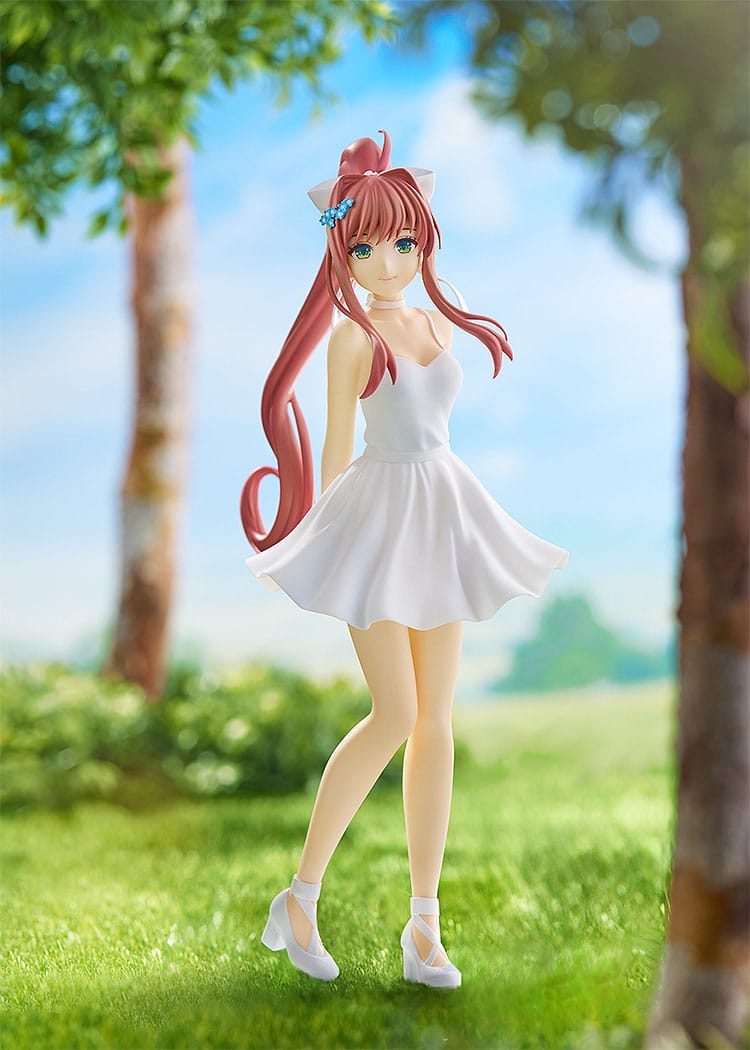 Doki Doki Literature Club! - Monika - White Dress Pop Up Parade figure (Good smile company)