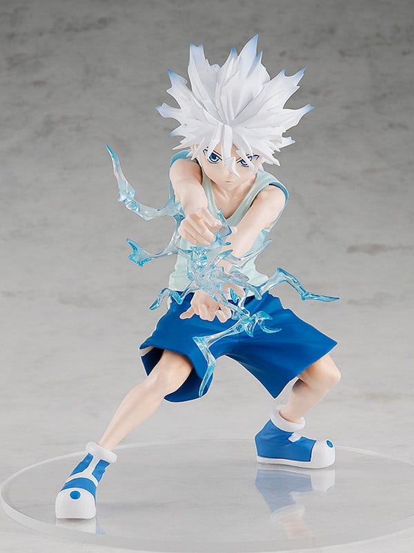 Figurine PVC Collection Figurine Killua Zoldyck Hunter X Hunter - 18cm PVC - Collection Anime - Décoration Bureau Cadeau Figurine PVC Personnage GON FREECSS