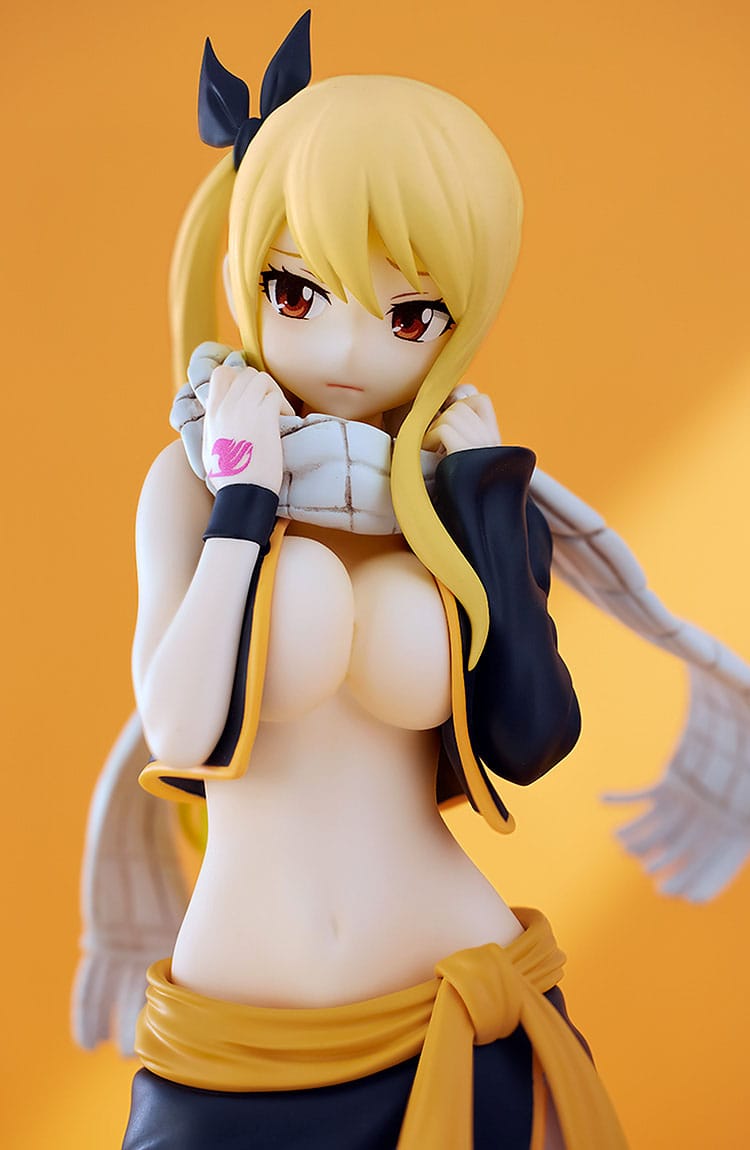 Fairy Tail - Lucy Heartfilia - Natsu Costume Pop Up Parade figure Size L (Good Smile Company)