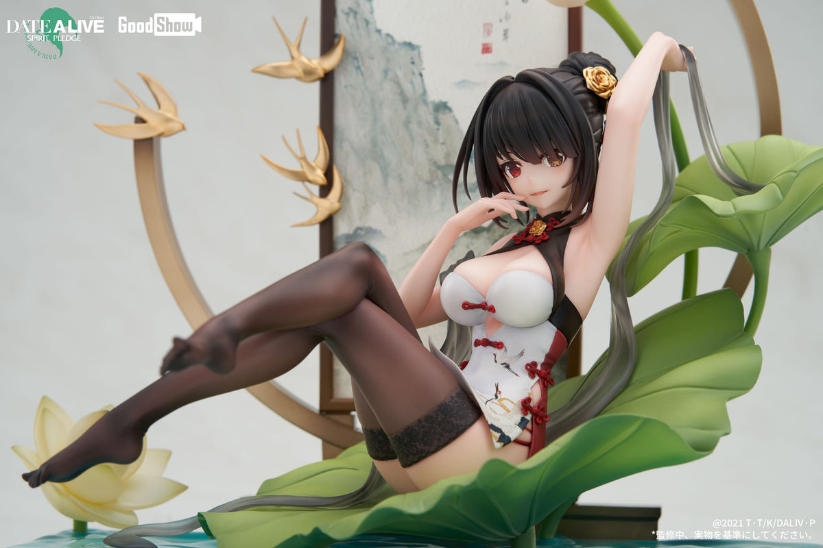 Date A Live: Spirit Pledge - Kurumi Tokisaki - Ink Black China Dress Ver. Figur 1/7 (GoodShow)