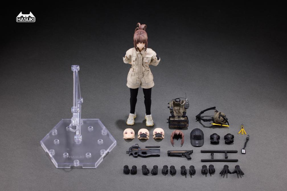 Original Character - PA006 Review Hiyo the Security - Pocket Art figure 1/12 (Hasuki)