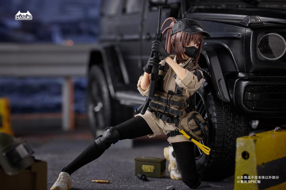 Original Character - PA006 Review Hiyo the Security - Pocket Art figure 1/12 (Hasuki)