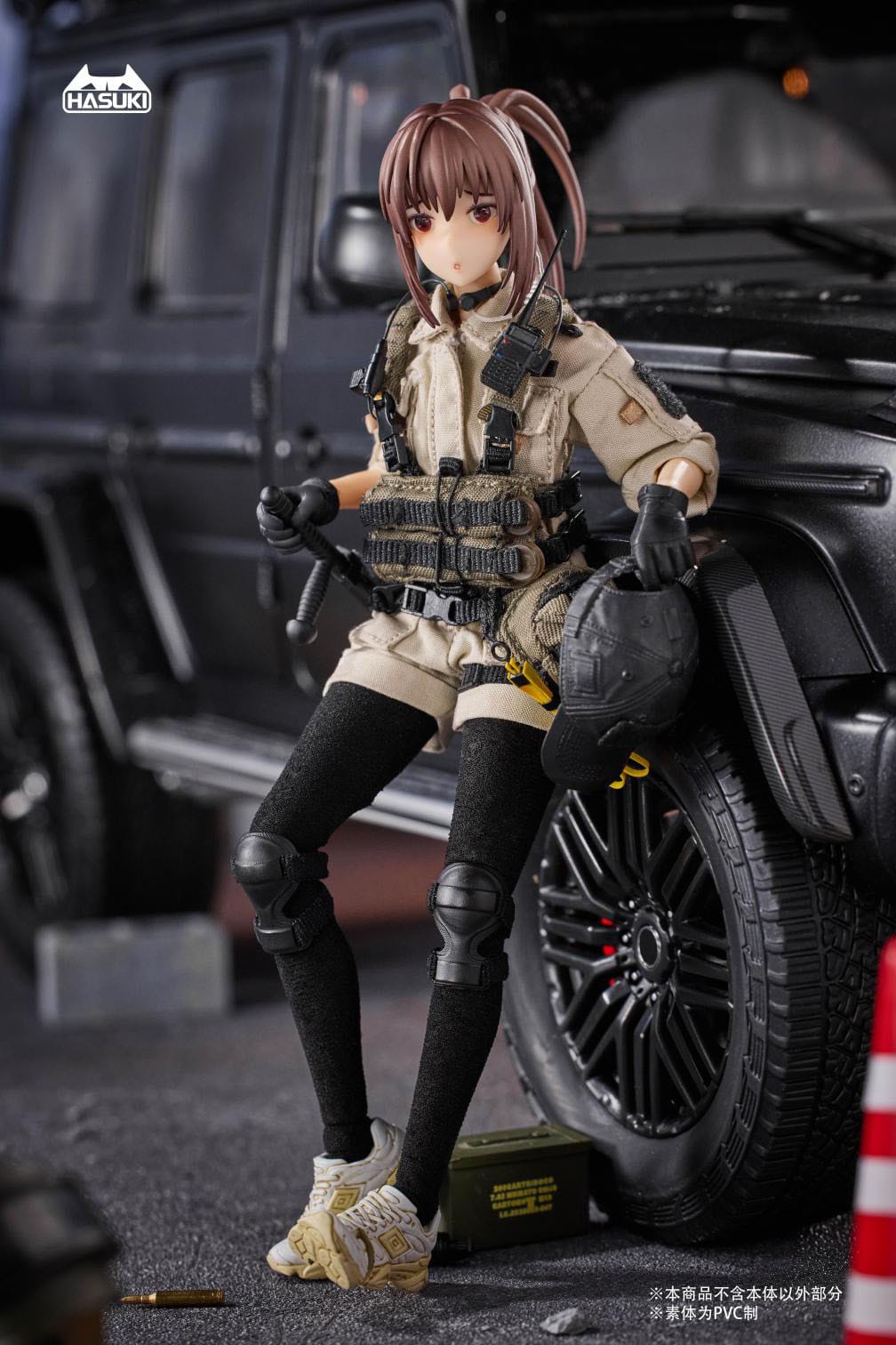 Original Character - PA006 Review Hiyo the Security - Pocket Art figure 1/12 (Hasuki)
