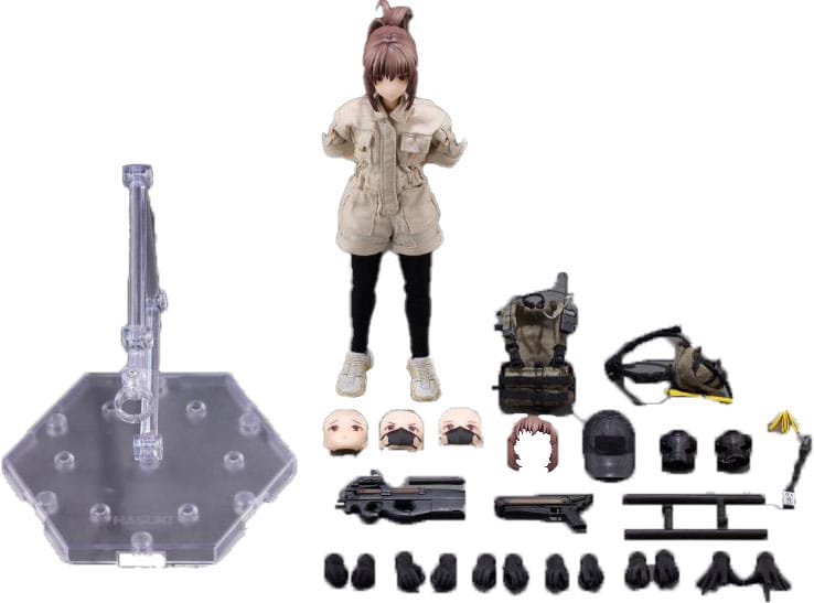 Original Character - PA006 Review Hiyo the Security - Pocket Art figure 1/12 (Hasuki)