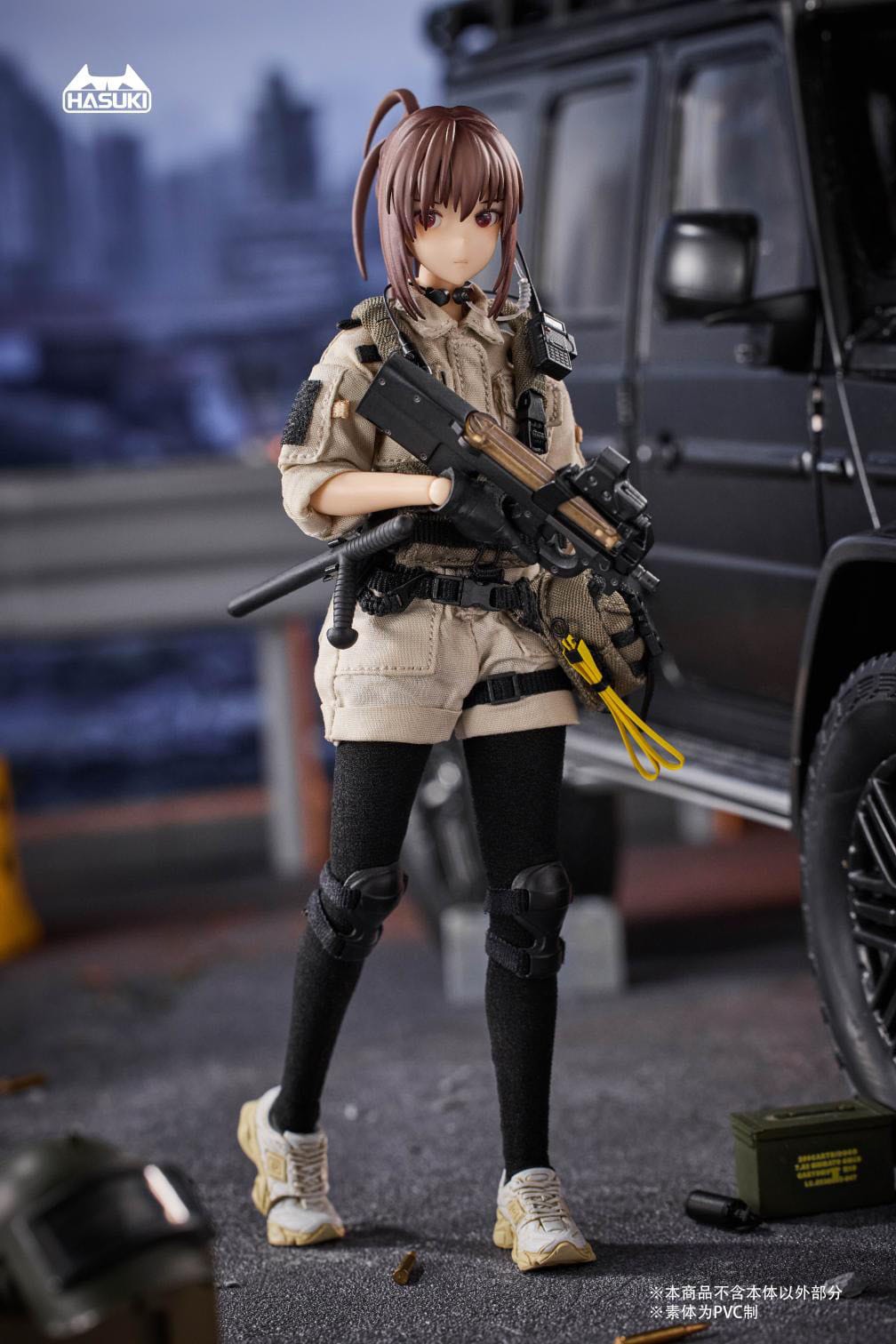 Original Character - PA006 Review Hiyo the Security - Pocket Art figure 1/12 (Hasuki)