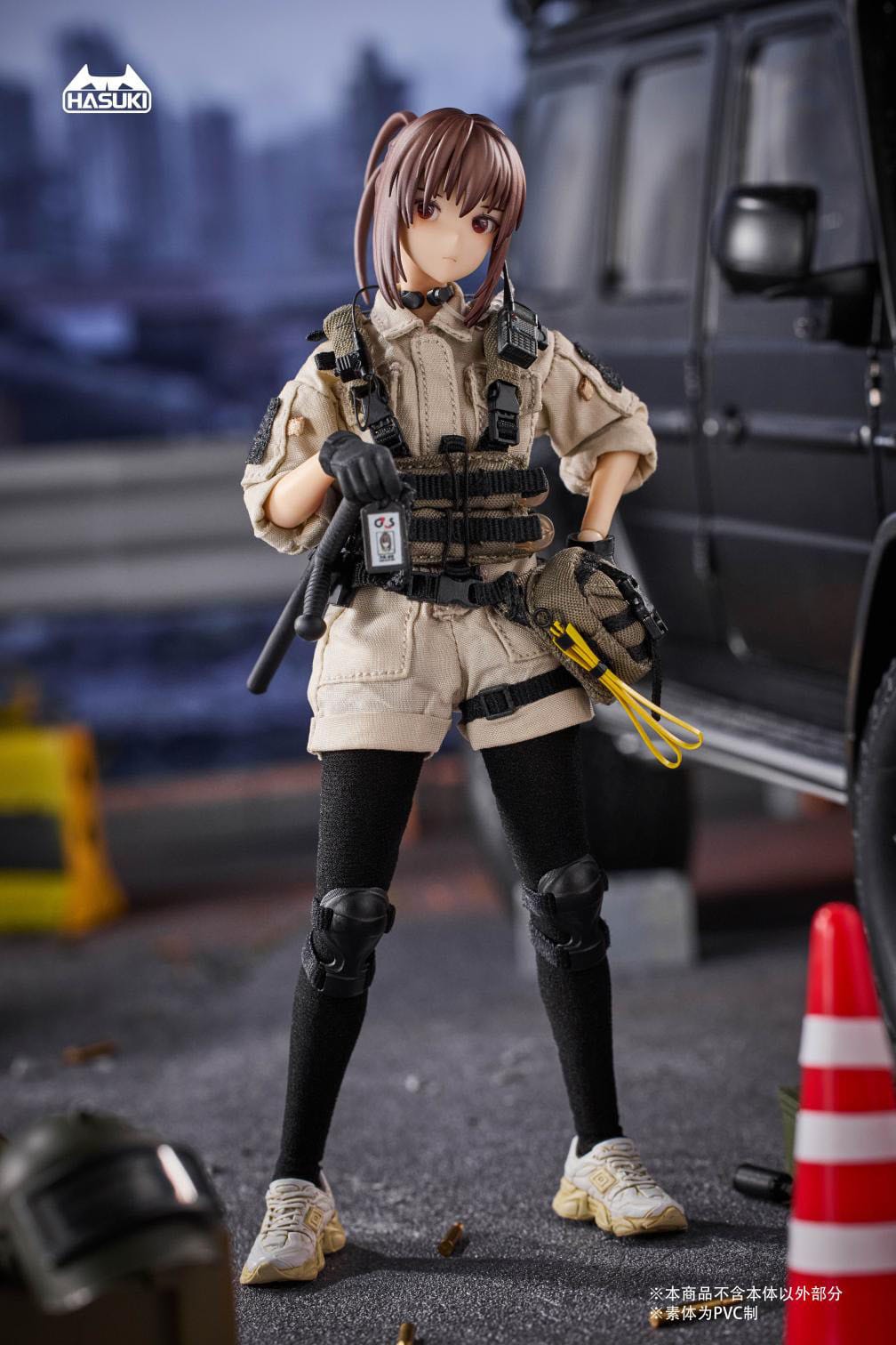 Original Character - PA006 Review Hiyo the Security - Pocket Art figure 1/12 (Hasuki)
