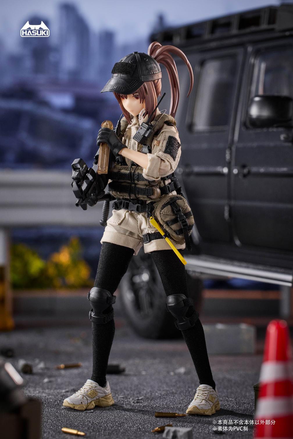 Original Character - PA006 Review Hiyo the Security - Pocket Art figure 1/12 (Hasuki)