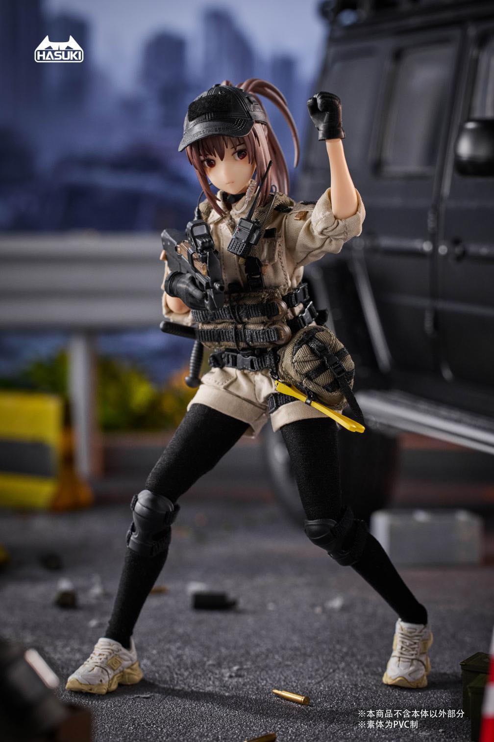 Original Character - PA006 Review Hiyo the Security - Pocket Art figure 1/12 (Hasuki)