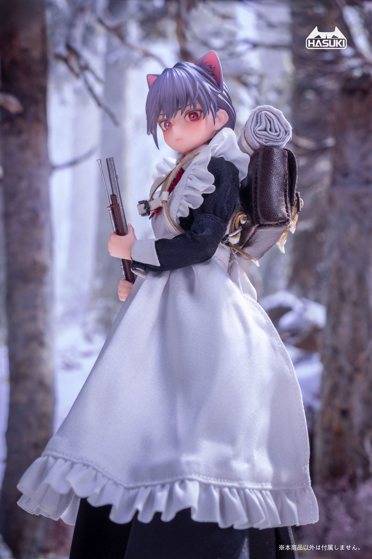 Original Character - PA010 Maid Gunner Fkey - Pocket Art figure 1/12 (Hasuki)