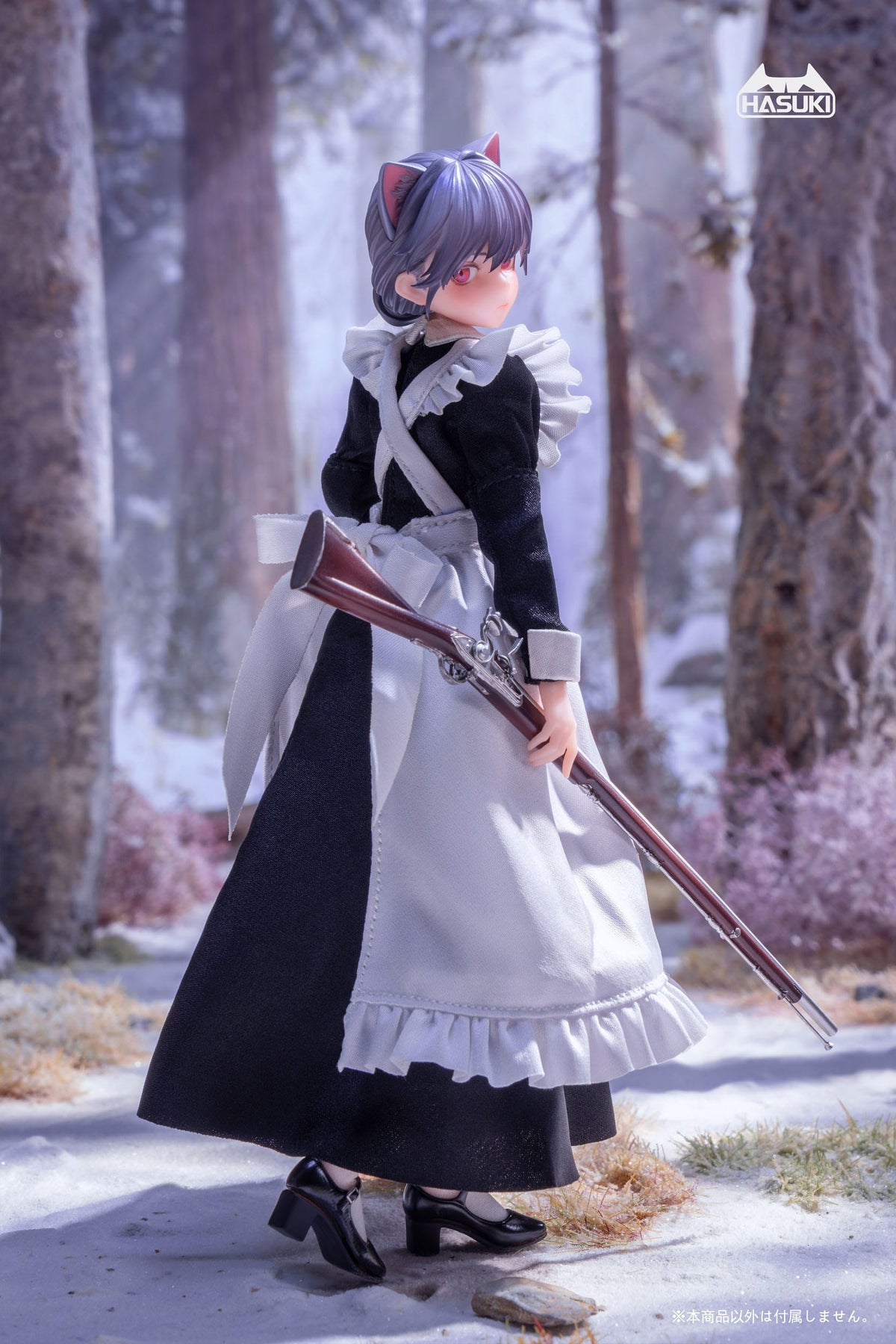 Original Character - PA010 Maid Gunner Fkey - Pocket Art figure 1/12 (Hasuki)