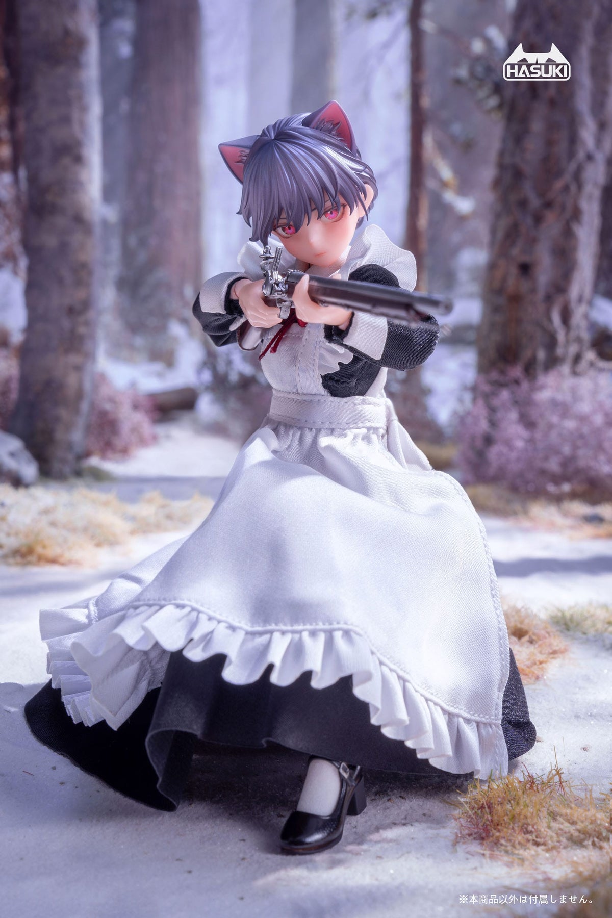 Original Character - PA010 Maid Gunner Fkey - Pocket Art figure 1/12 (Hasuki)