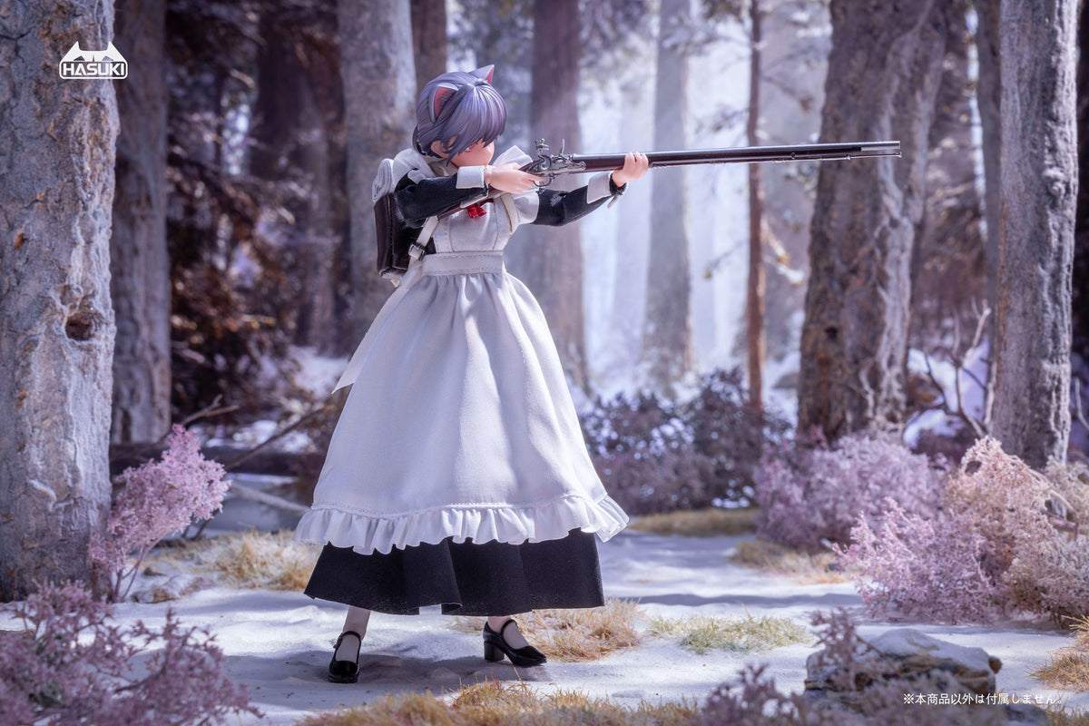 Original Character - PA010 Maid Gunner Fkey - Pocket Art figure 1/12 (Hasuki)