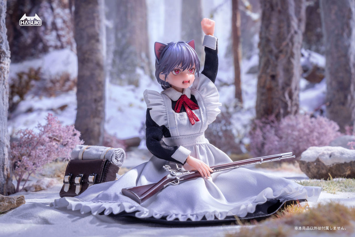 Original Character - PA010 Maid Gunner Fkey - Pocket Art figure 1/12 (Hasuki)