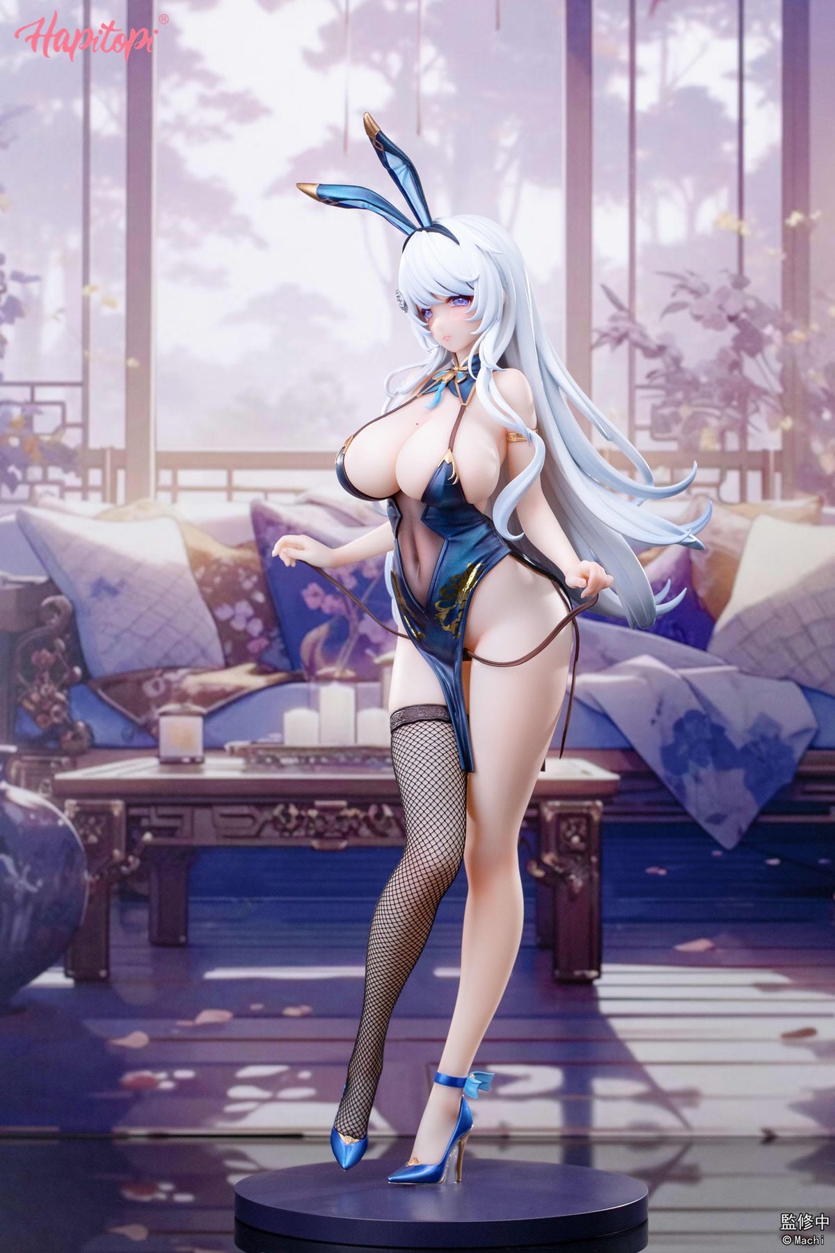 Original character - Qi Kai de Sheng - by Machi - Bunny Girl figure 1/6 (Bear Panda)