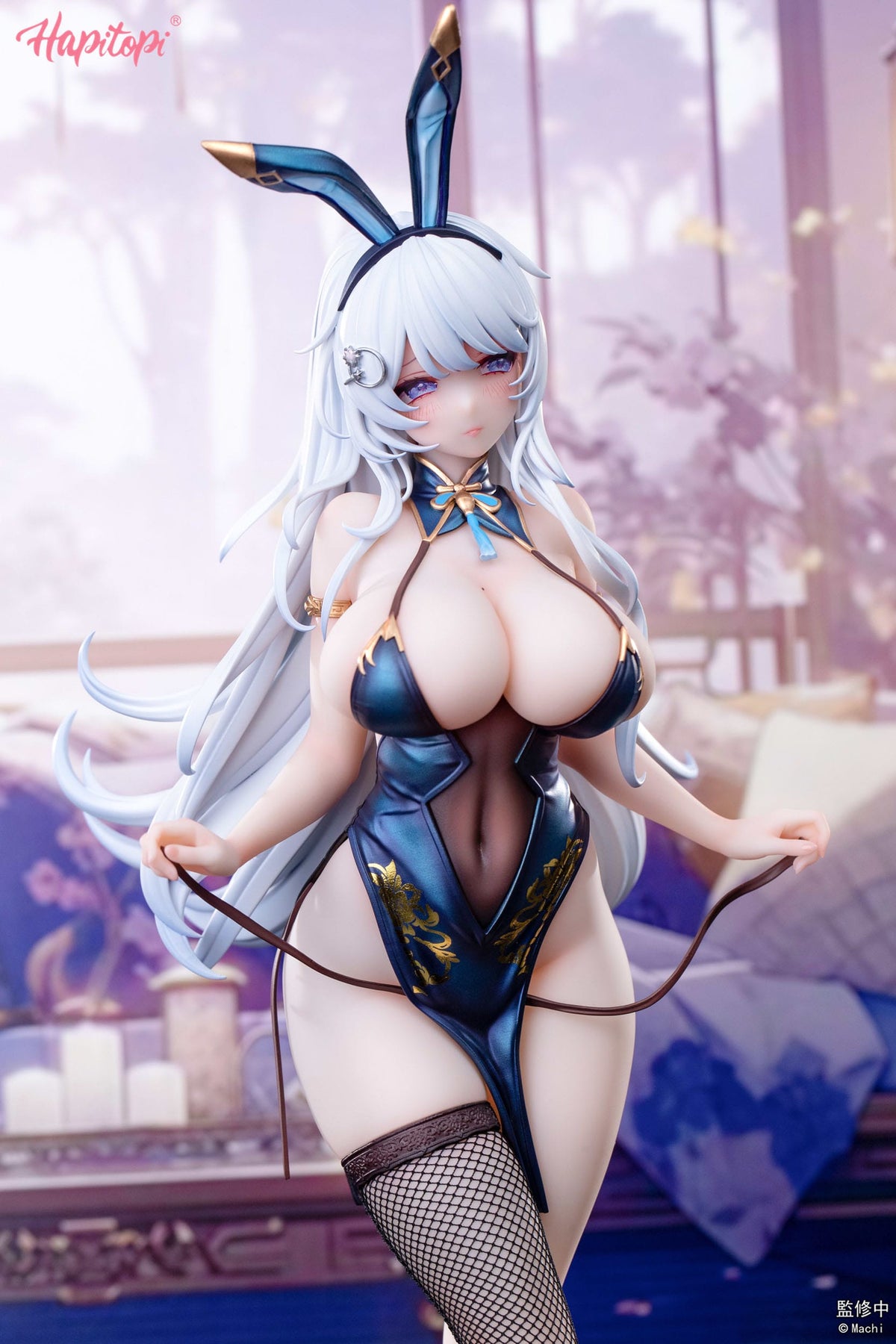 Original character - Qi Kai de Sheng - by Machi - Bunny Girl figure 1/6 (Bear Panda)