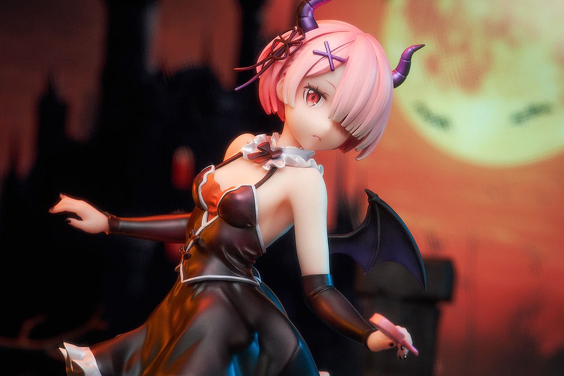Re: Zero - Ram - Phantom Night Wizard - Halloween figure 1/7 (Kadokawa)