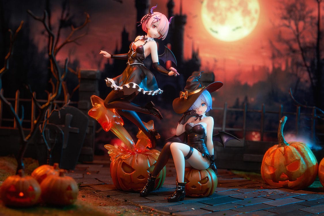 Re: Zero - Ram - Phantom Night Wizard - Halloween figure 1/7 (Kadokawa)