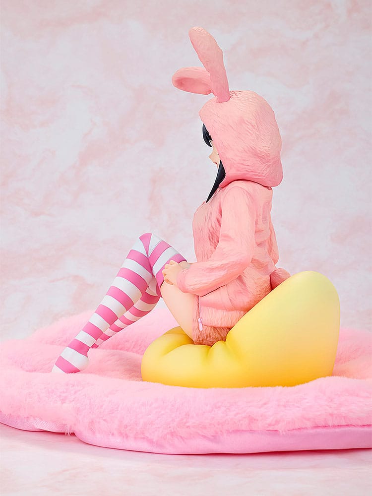 Rascal Does Not Dream of a Knapsack Kid - Mai Sakurajima - Hoodie Look Rabbit Ears Figur 1/7 (Kadokawa)