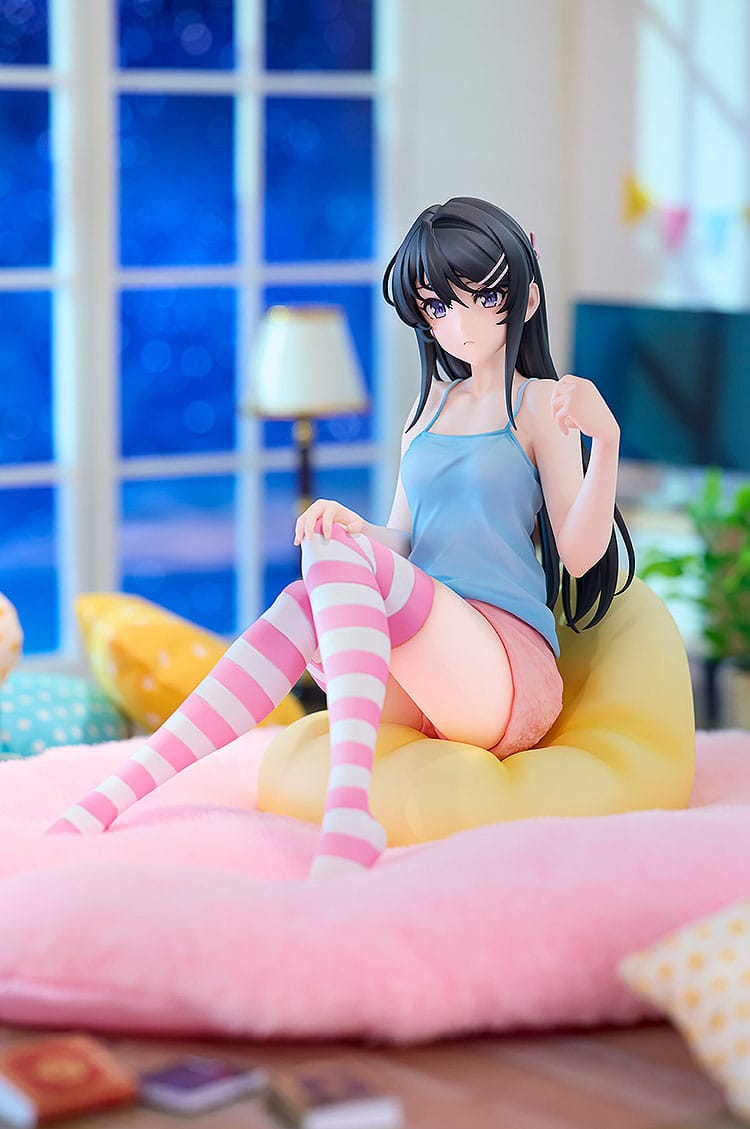 Rascal Does Not Dream of a Knapsack Kid - Mai Sakurajima - Hoodie Look Rabbit Ears Figur 1/7 (Kadokawa)