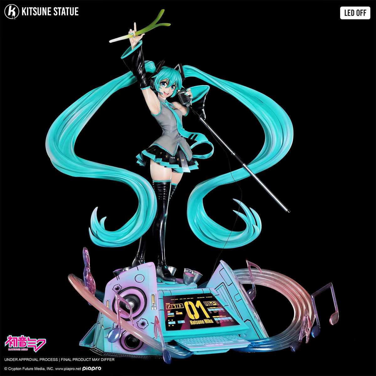 Hatsune Miku - figure 1/6 (Kitsune Statue)
