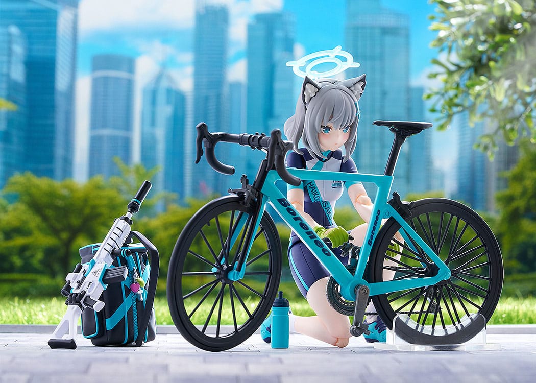 Blue Archive - Shiroko Sunaookami - Cycling DX Edition Figma figure (Max Factory)